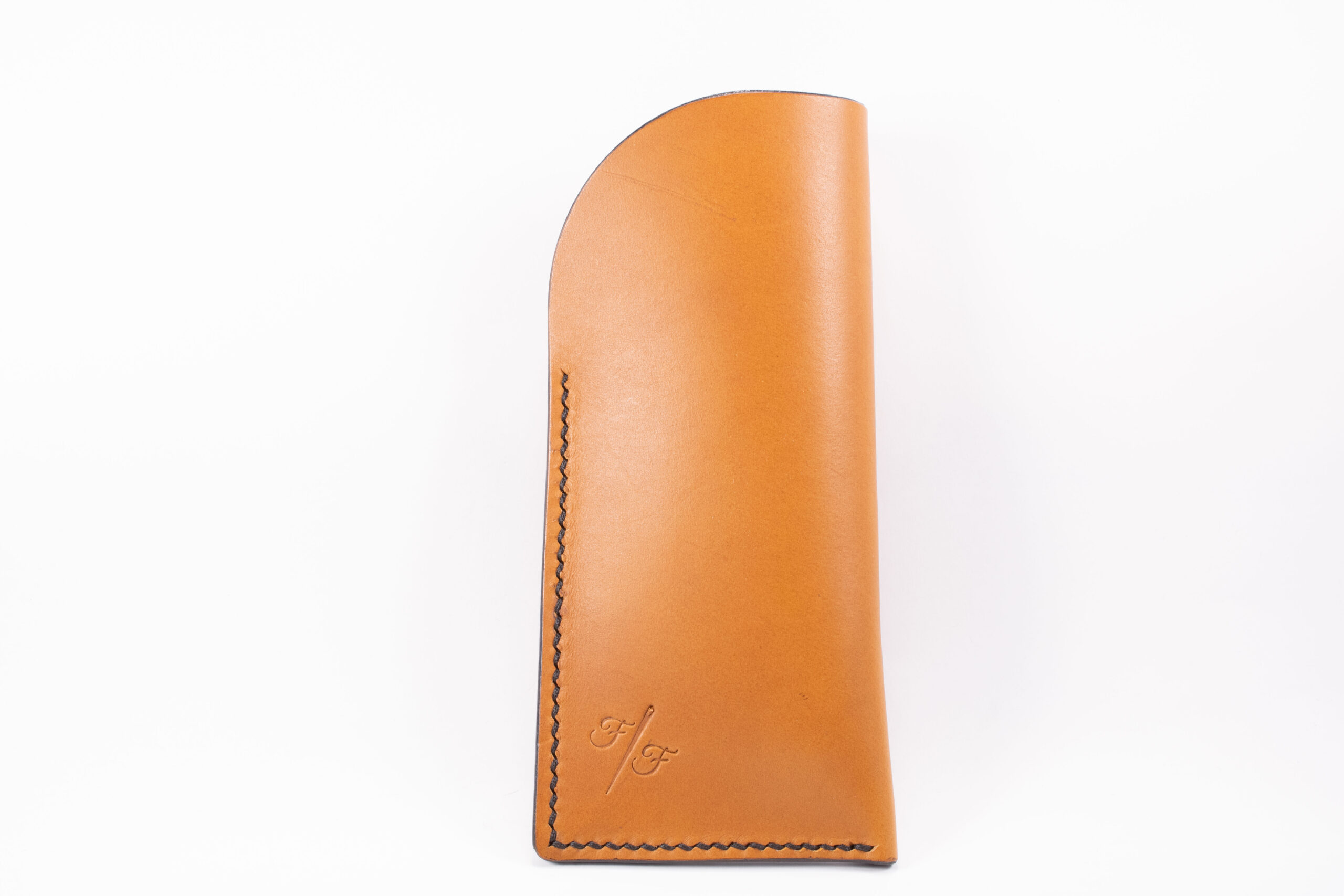 Product image of FredFloris handmade full-grain leather glasses case