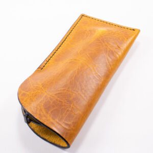 Produktbilde av FredFloris håndlaget brilleetui i fullnarvet skinn