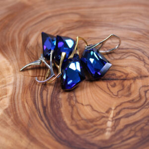 Product image of FredFloris gold and platinum plated silver Crystal earrings from Swarovski