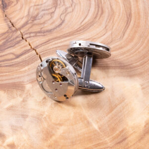 Product afbeelding van FredFloris manchetknopen met mechanisch horloge