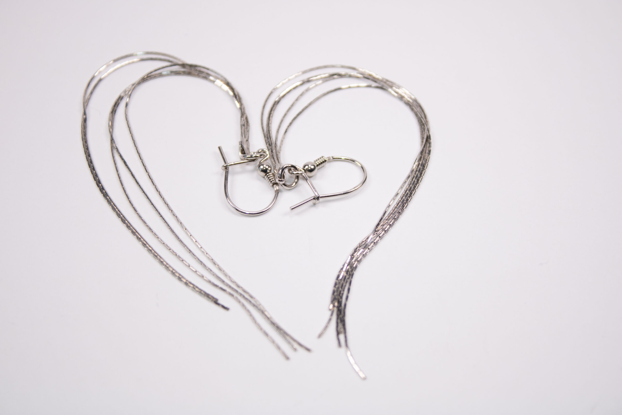 Produktbillede af FredFloris Lange sølvkædeøreringe