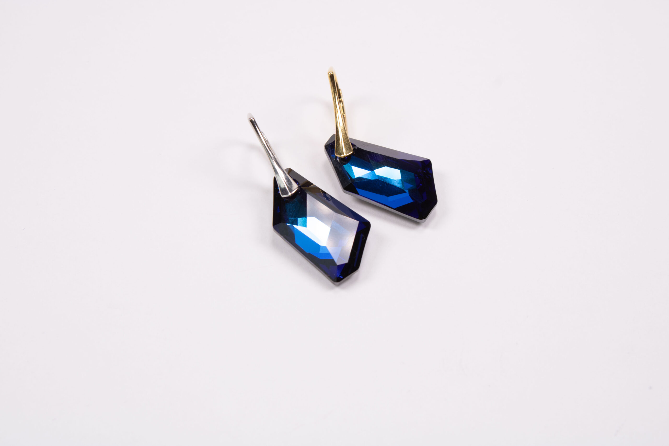 Product image of FredFloris gold and platinum plated silver Crystal earrings from Swarovski