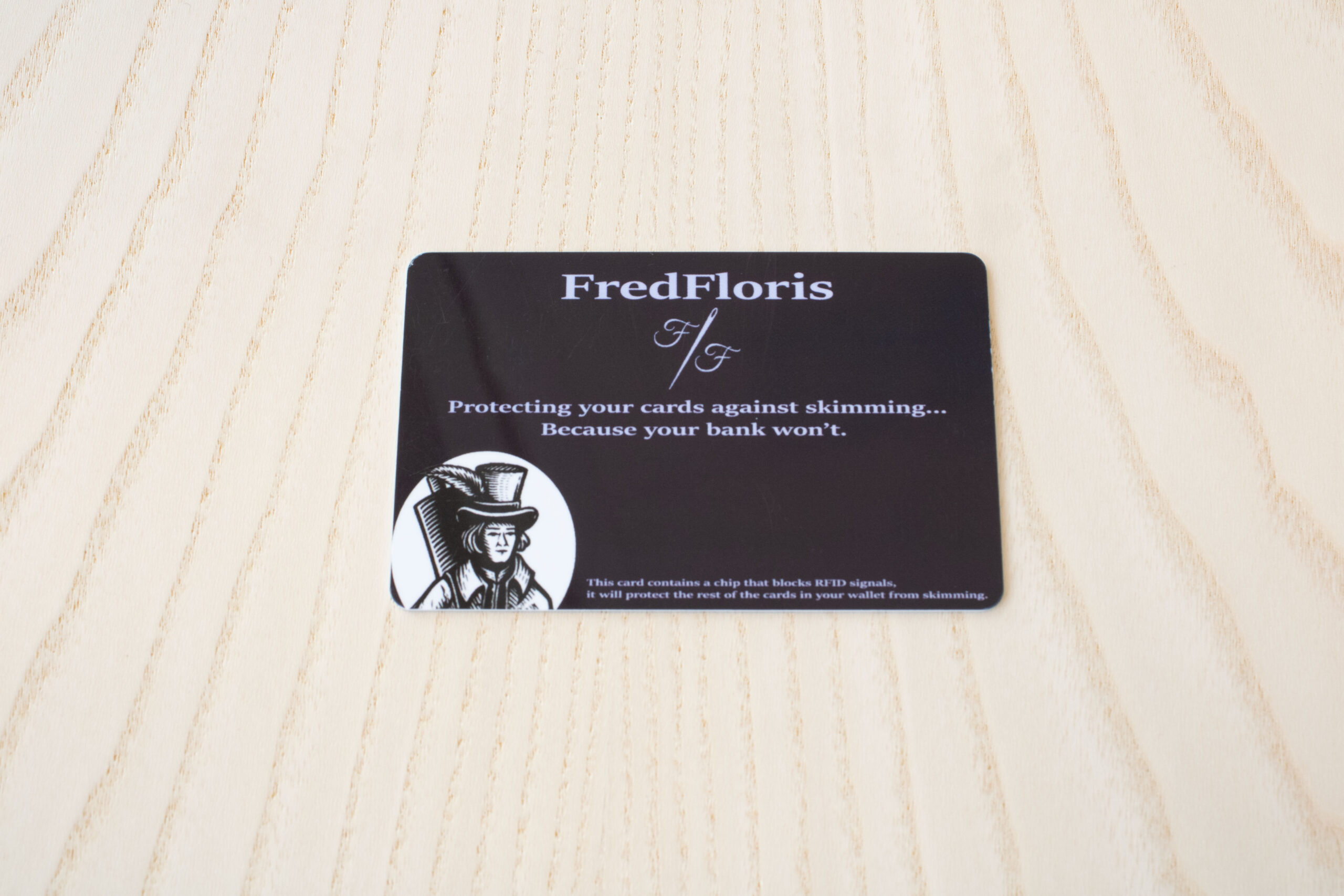 Product image of FredFloris RFID wallet card