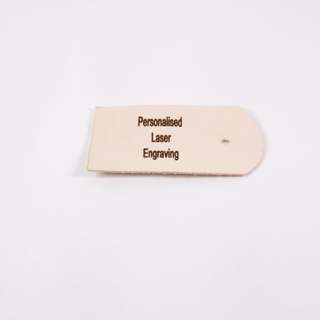 Product image of FredFloris personalized laser engraving on luggage tag