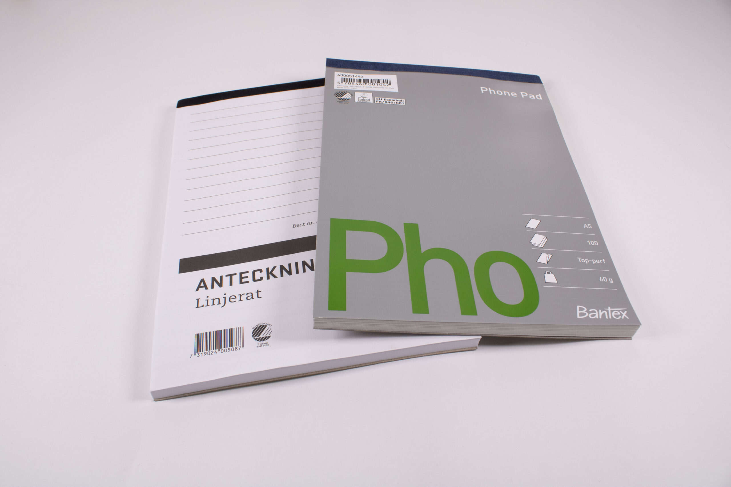 Wizerunek produktu - notes z etykietą ekologiczną FredFloris Nordic Swan