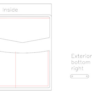 Wizerunek skórzanego dziennika FredFloris z możliwością wielokrotnego napełniania