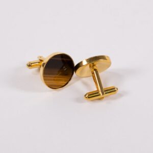 Product image of FredFloris Tigers Eye gemstone cufflinks