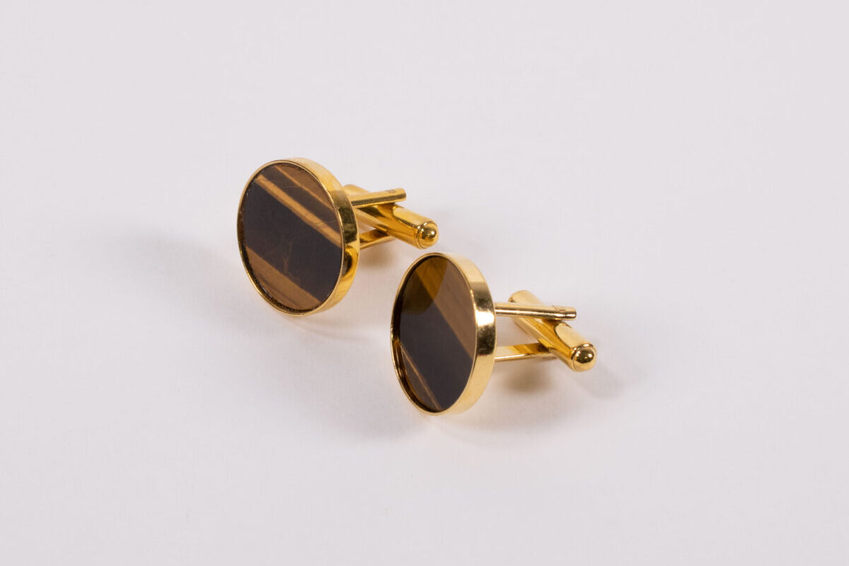 Product image of FredFloris Tigers Eye shirt cufflinks