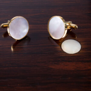 Product image of FredFloris Mother of pearls gemstone cufflinks