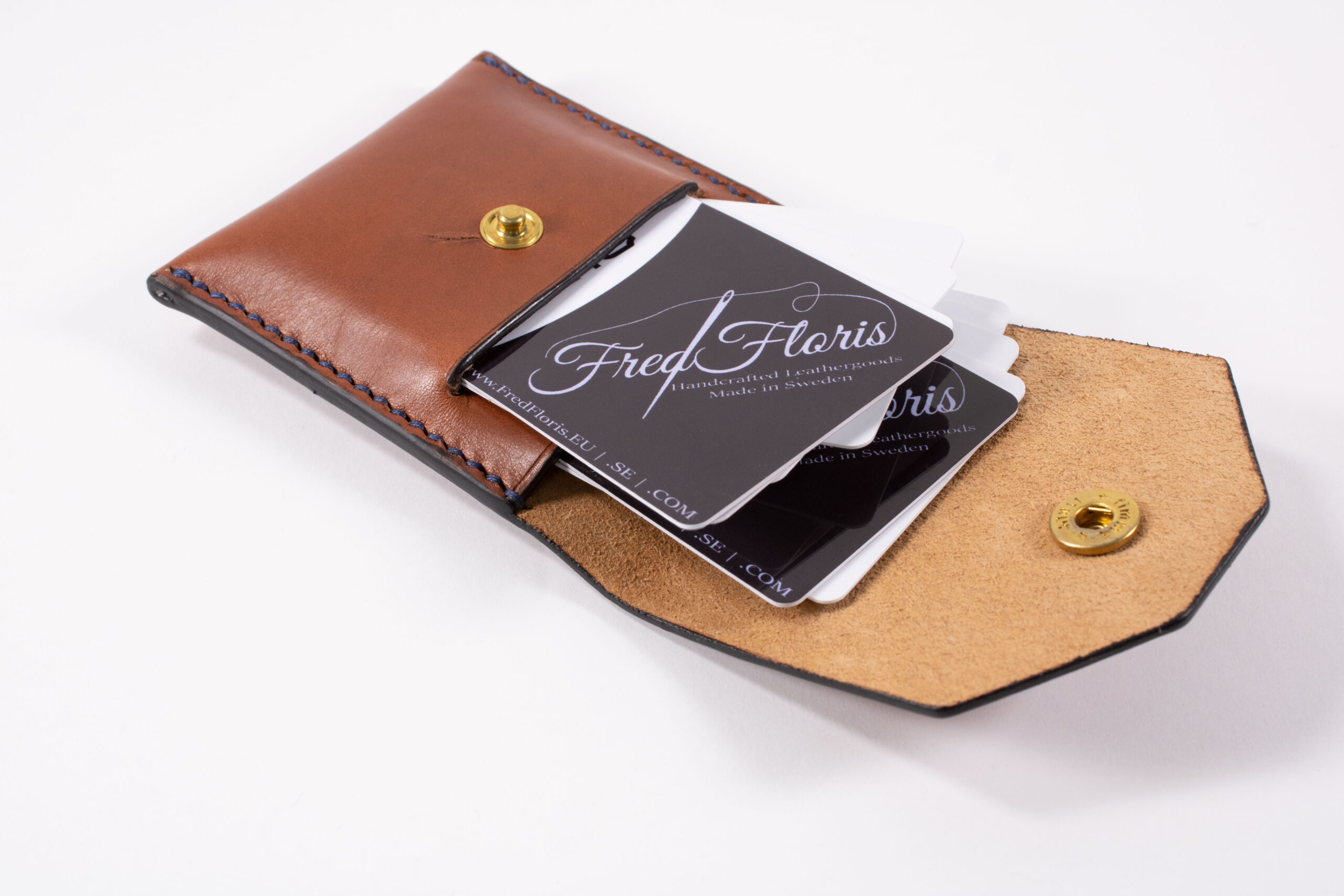 Product afbeelding van FredFloris slanke leren creditcard portemonnee