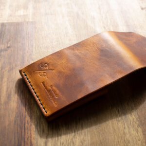 Product afbeelding van FredFloris Compact Aanpasbare leren pasjes portemonnee