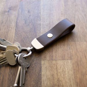 Product image of FredFloris full-grain leather key ring