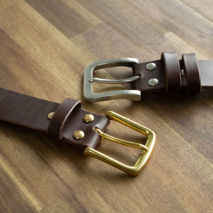 Product image of FredFloris handmade Dark Brown leather belt