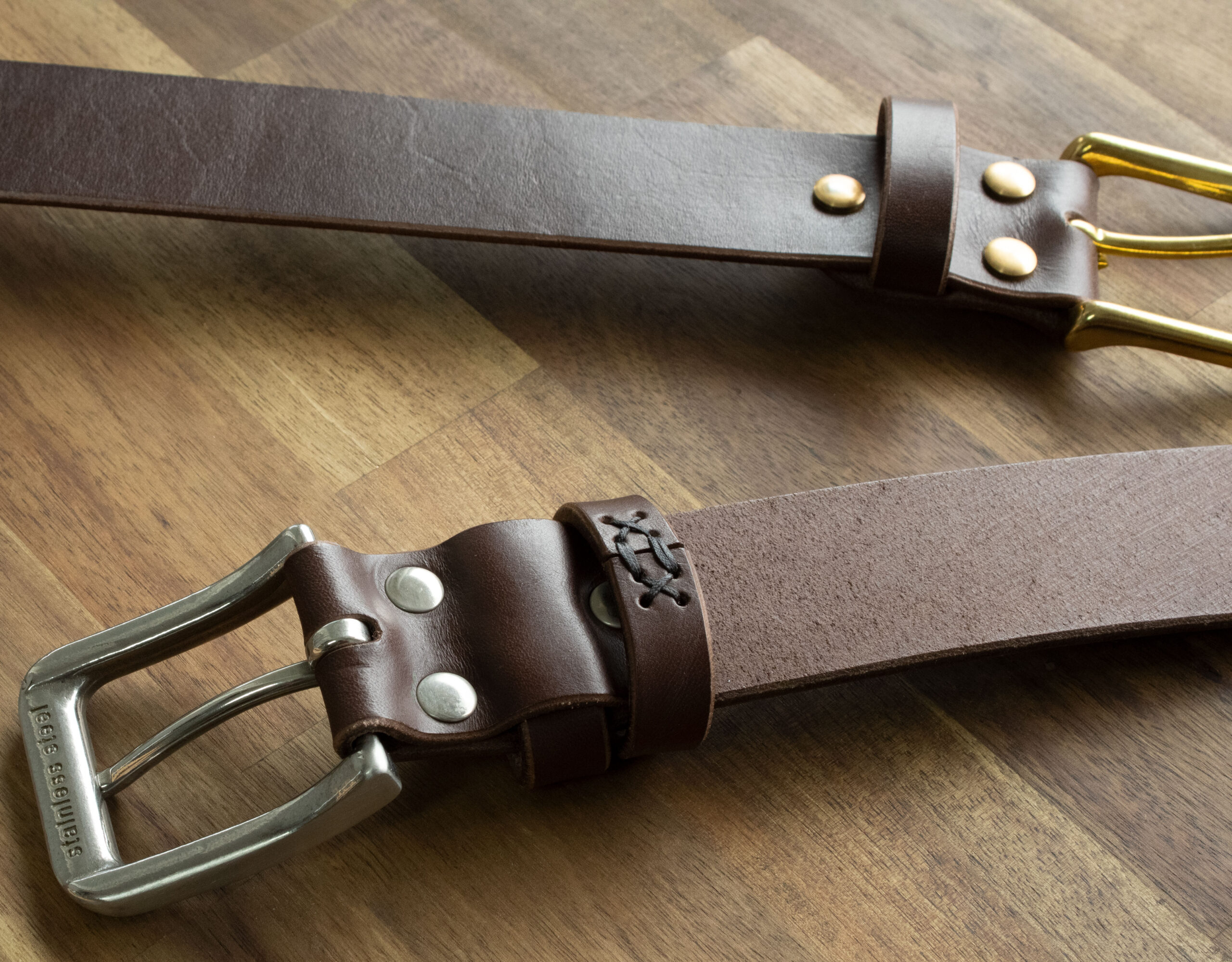 Product image of FredFloris handmade Dark Brown leather belt
