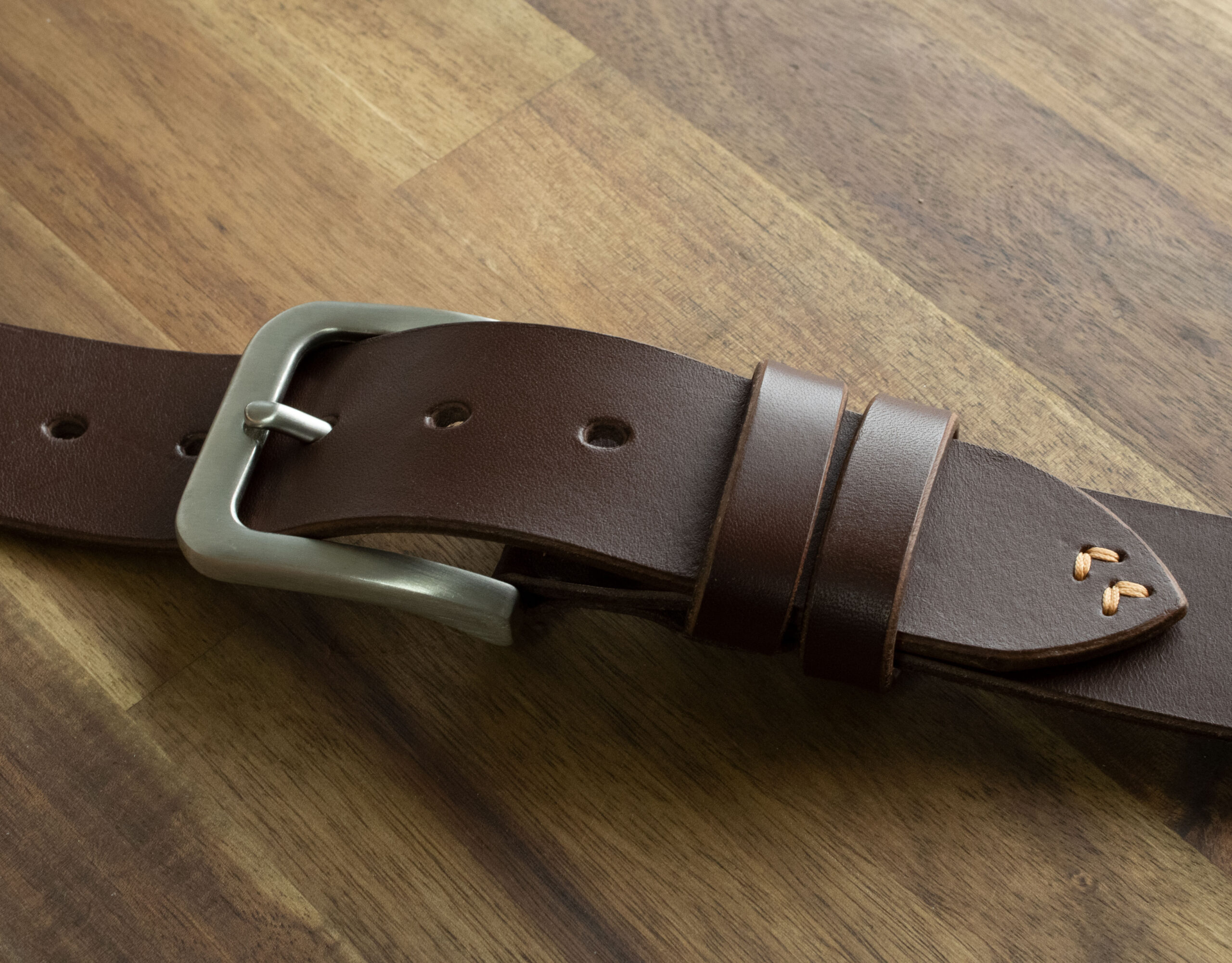 Product image of FredFloris handmade Dark Brown leather belt