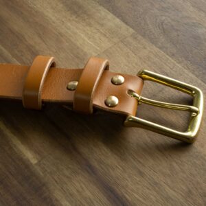 Product image of FredFloris handmade Tan leather belt