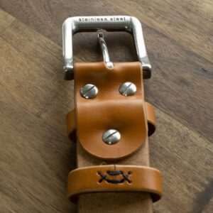 Product image of FredFloris handmade Tan leather belt