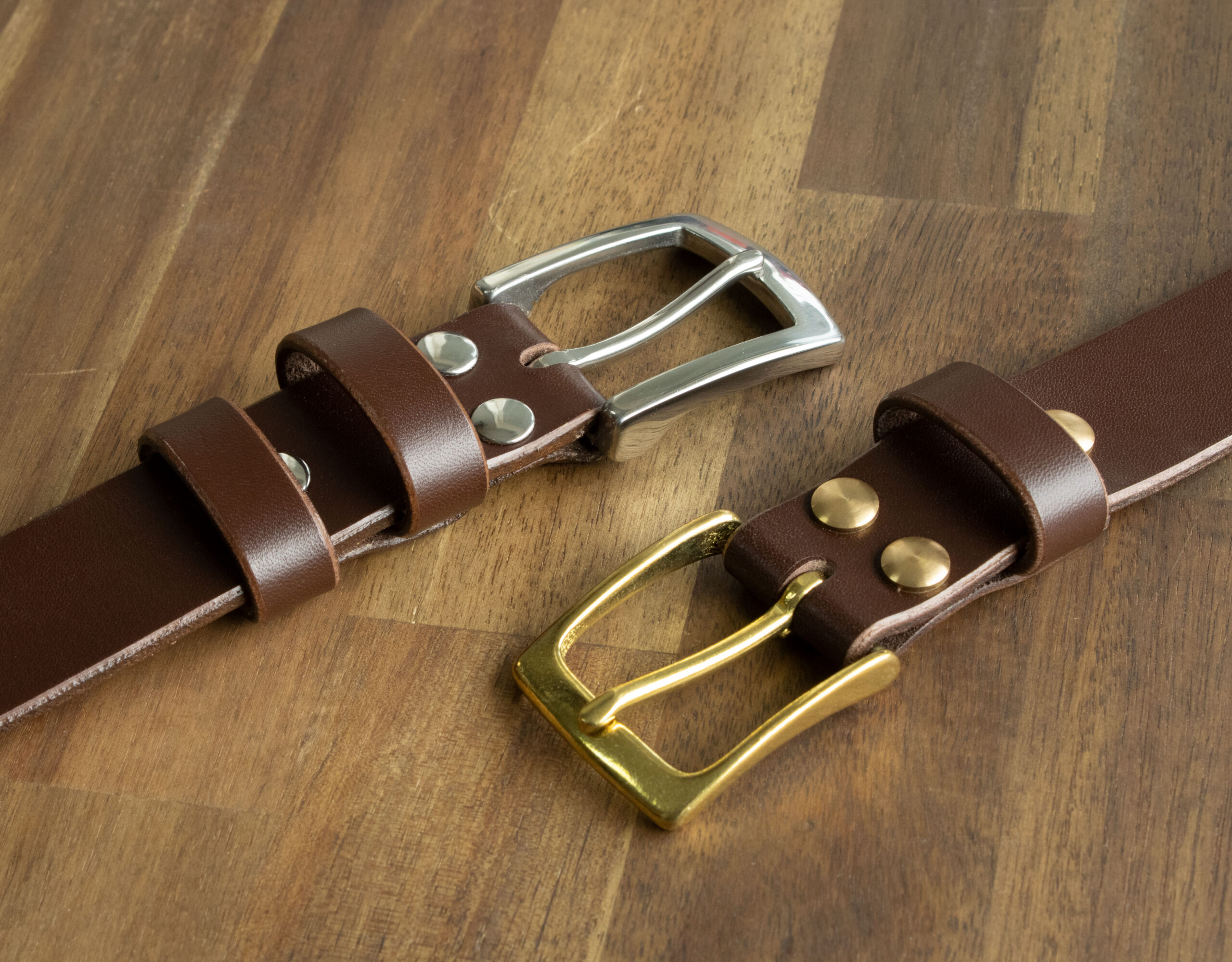 Product image of FredFloris handmade Dark Brown leather mens belt