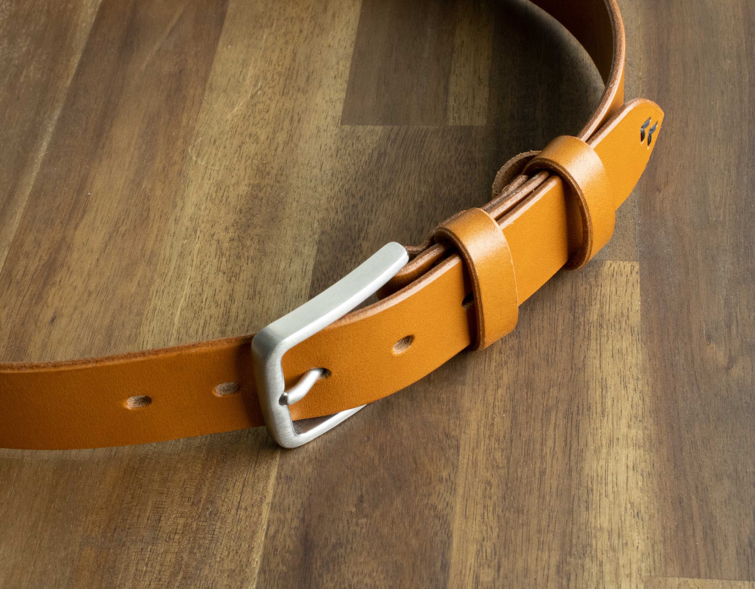 Product image of FredFloris handmade Tan leather mens belt